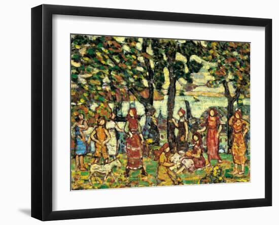 Autumn, Ca. 1918-1923-Maurice Brazil Prendergast-Framed Giclee Print