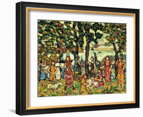 Autumn, Ca. 1918-1923-Maurice Brazil Prendergast-Framed Giclee Print