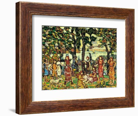 Autumn, Ca. 1918-1923-Maurice Brazil Prendergast-Framed Giclee Print