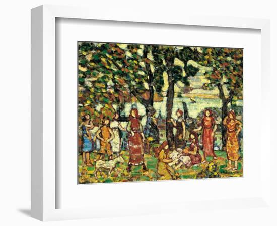 Autumn, Ca. 1918-1923-Maurice Brazil Prendergast-Framed Giclee Print