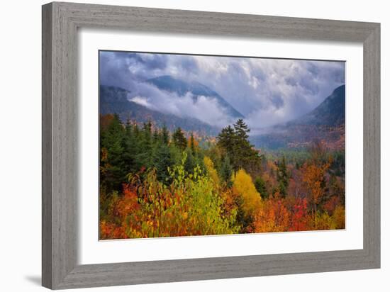 Autumn Cloudscape Kancamagus Highway, New England-Vincent James-Framed Photographic Print