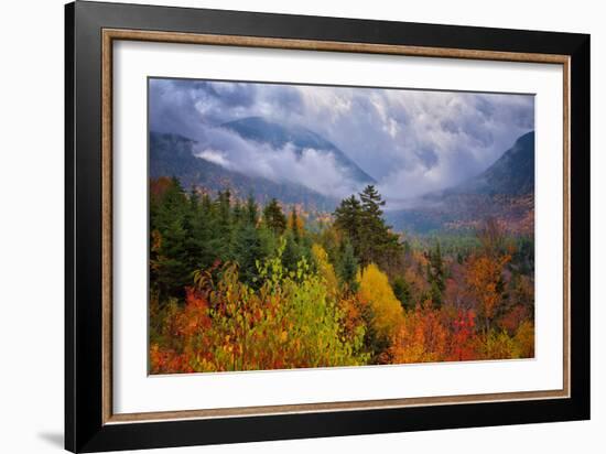 Autumn Cloudscape Kancamagus Highway, New England-Vincent James-Framed Photographic Print