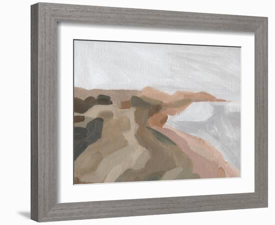 Autumn Coastline I-Jacob Green-Framed Art Print