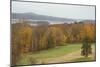 Autumn Color Along the Hudson River, Hyde Park, NY-null-Mounted Photographic Print