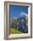 Autumn Color and Alpine Meadow, Wetterhorn and Grindelwald, Berner Oberland, Switzerland-Doug Pearson-Framed Photographic Print