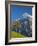 Autumn Color and Alpine Meadow, Wetterhorn and Grindelwald, Berner Oberland, Switzerland-Doug Pearson-Framed Photographic Print