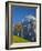 Autumn Color and Alpine Meadow, Wetterhorn and Grindelwald, Berner Oberland, Switzerland-Doug Pearson-Framed Photographic Print