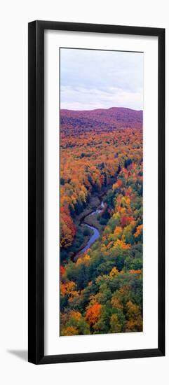 Autumn Color at Porcupine State Park, Michigan's Upper Peninsula, Michigan-null-Framed Photographic Print