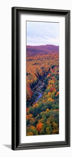 Autumn Color at Porcupine State Park, Michigan's Upper Peninsula, Michigan-null-Framed Photographic Print