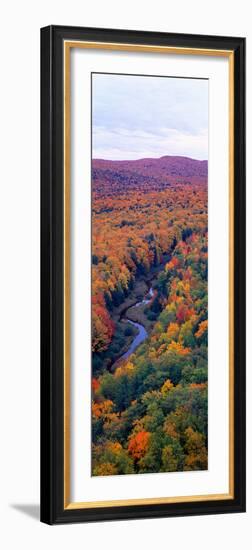 Autumn Color at Porcupine State Park, Michigan's Upper Peninsula, Michigan-null-Framed Photographic Print