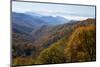 Autumn color in the valley, Great Smoky Mountain National Park, Tennessee-Gayle Harper-Mounted Photographic Print