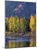 Autumn Color on the Methow River, Washington, USA-William Sutton-Mounted Photographic Print