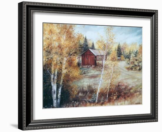 Autumn Colors Quadville On-Kevin Dodds-Framed Giclee Print