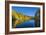 Autumn Colors Reflect Upon A Lake In Telluride, CO-Dan Holz-Framed Photographic Print