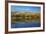 Autumn Colour and Clutha River at Kaitangata, Near Balclutha, New Zealand-David Wall-Framed Photographic Print