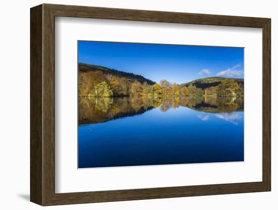 Autumn Colours and Mirrorings in the Lake-Falk Hermann-Framed Photographic Print