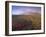 Autumn Colours and Rainbow over Illuklettar Near Skaftafellsjokull Glacier Seen in the Distance-Patrick Dieudonne-Framed Photographic Print