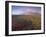 Autumn Colours and Rainbow over Illuklettar Near Skaftafellsjokull Glacier Seen in the Distance-Patrick Dieudonne-Framed Photographic Print