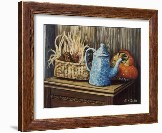 Autumn Corn-Kevin Dodds-Framed Giclee Print