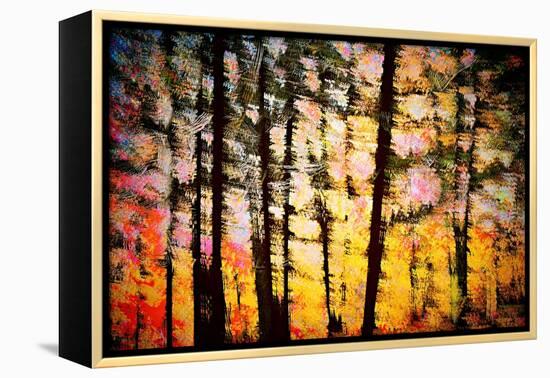 Autumn Courtain-Ursula Abresch-Framed Premier Image Canvas