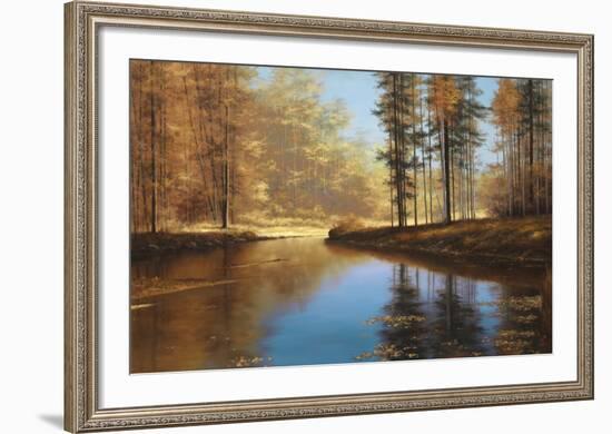 Autumn Creek-Diane Romanello-Framed Art Print