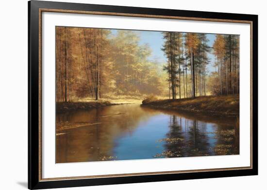 Autumn Creek-Diane Romanello-Framed Art Print