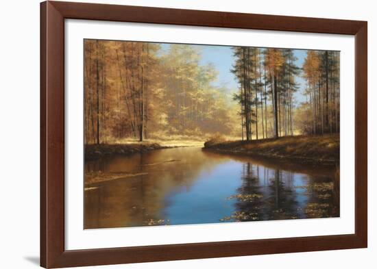 Autumn Creek-Diane Romanello-Framed Art Print