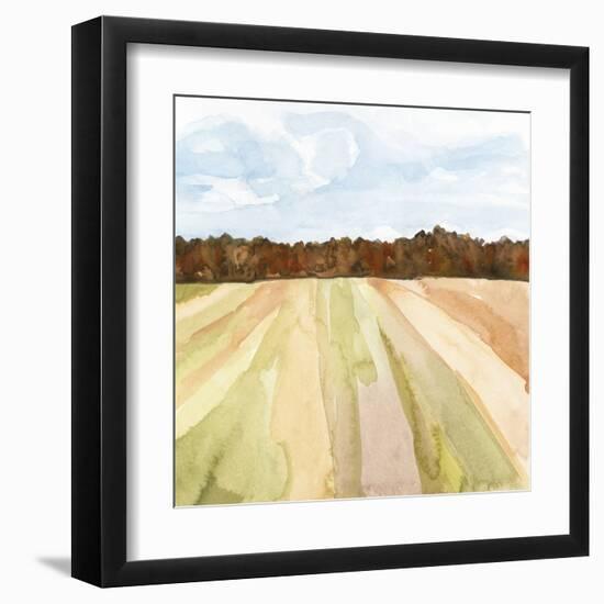 Autumn Crops II-Annie Warren-Framed Art Print