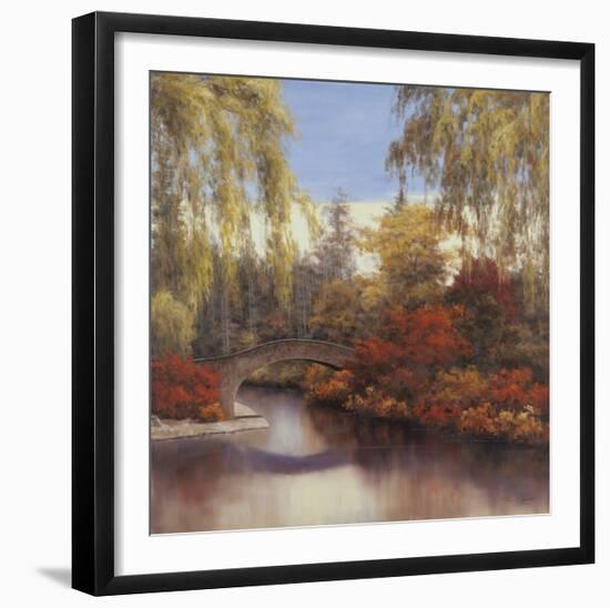 Autumn Crossing-Diane Romanello-Framed Art Print