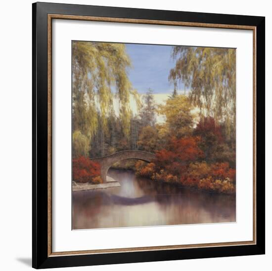 Autumn Crossing-Diane Romanello-Framed Art Print