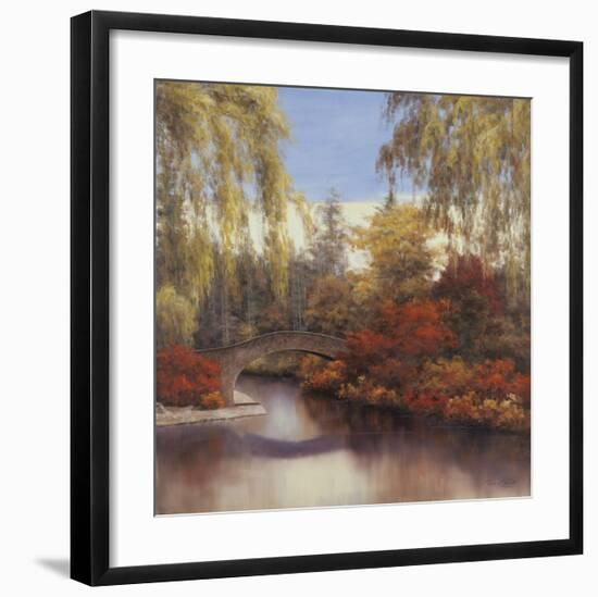 Autumn Crossing-Diane Romanello-Framed Art Print