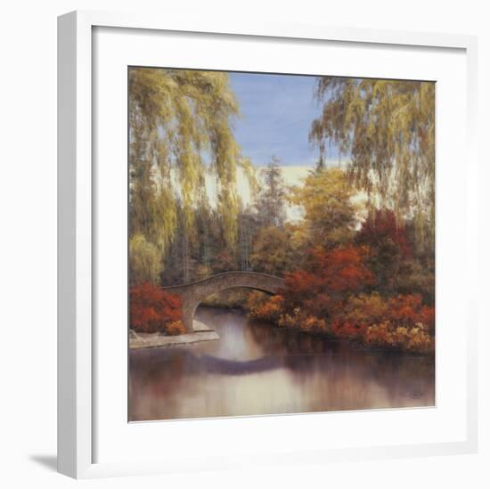 Autumn Crossing-Diane Romanello-Framed Art Print