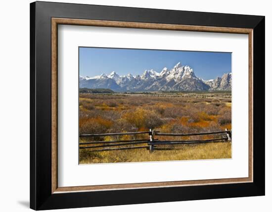 Autumn, Cunningham Cabin Area, Grand Tetons, Grand Teton NP, Wyoming-Michel Hersen-Framed Photographic Print