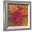 Autumn Dahlias 1-Vera Hills-Framed Art Print