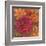 Autumn Dahlias 1-Vera Hills-Framed Art Print