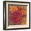 Autumn Dahlias 1-Vera Hills-Framed Art Print