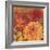 Autumn Dahlias 2-Vera Hills-Framed Premium Giclee Print