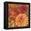 Autumn Dahlias 2-Vera Hills-Framed Stretched Canvas