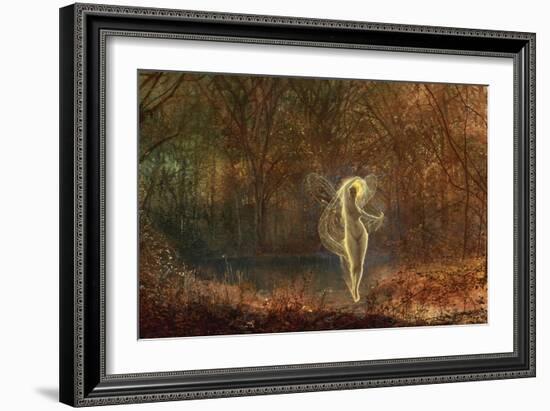 Autumn - 'Dame Autumn Hath a Mournful Face' - Old Ballad-John Atkinson Grimshaw-Framed Giclee Print