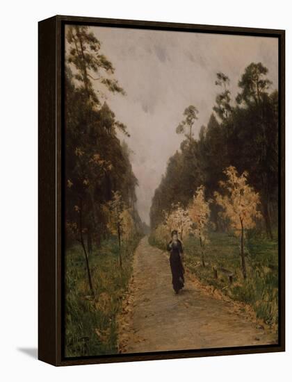 Autumn Day. Sokolniki, 1879-Isaak Ilyich Levitan-Framed Premier Image Canvas