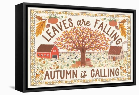 Autumn Days I-Laura Marshall-Framed Stretched Canvas