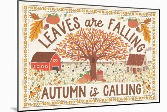 Autumn Days I-Laura Marshall-Mounted Art Print
