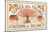 Autumn Days I-Laura Marshall-Mounted Art Print