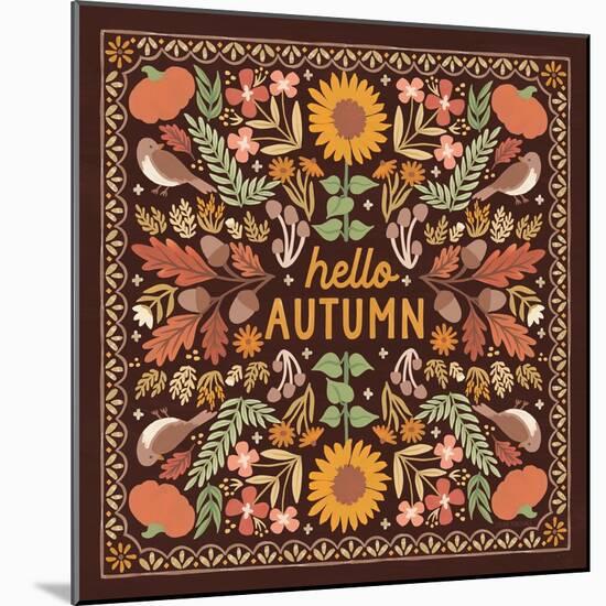 Autumn Days X Dark-Laura Marshall-Mounted Art Print