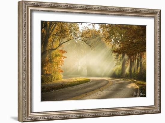 Autumn Drive-5fishcreative-Framed Giclee Print