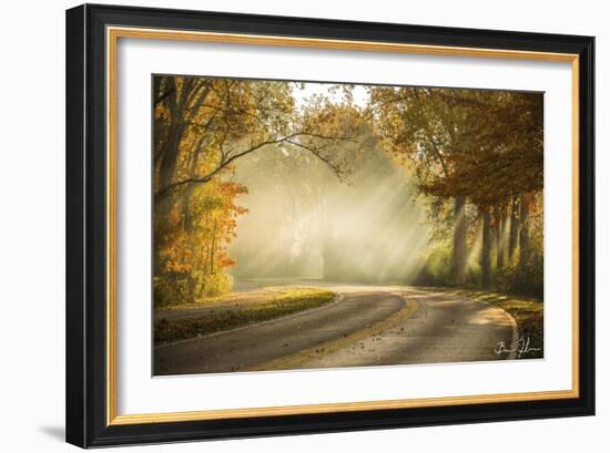 Autumn Drive-5fishcreative-Framed Giclee Print