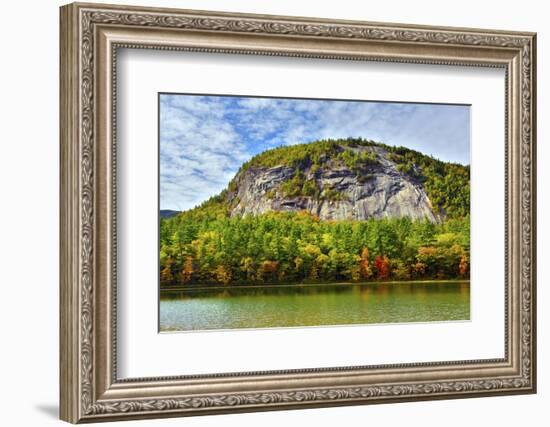 Autumn Echo Lake State Park, New Hampshire, USA-Michel Hersen-Framed Photographic Print