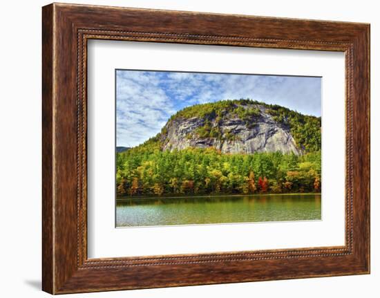 Autumn Echo Lake State Park, New Hampshire, USA-Michel Hersen-Framed Photographic Print