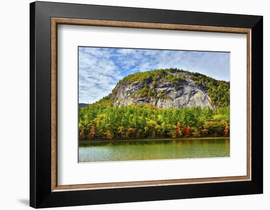 Autumn Echo Lake State Park, New Hampshire, USA-Michel Hersen-Framed Photographic Print