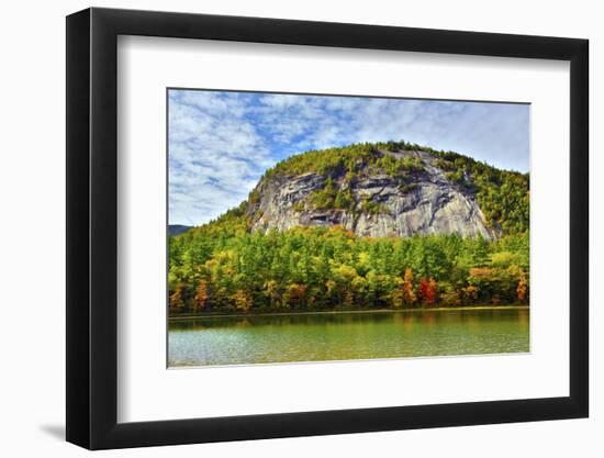 Autumn Echo Lake State Park, New Hampshire, USA-Michel Hersen-Framed Photographic Print